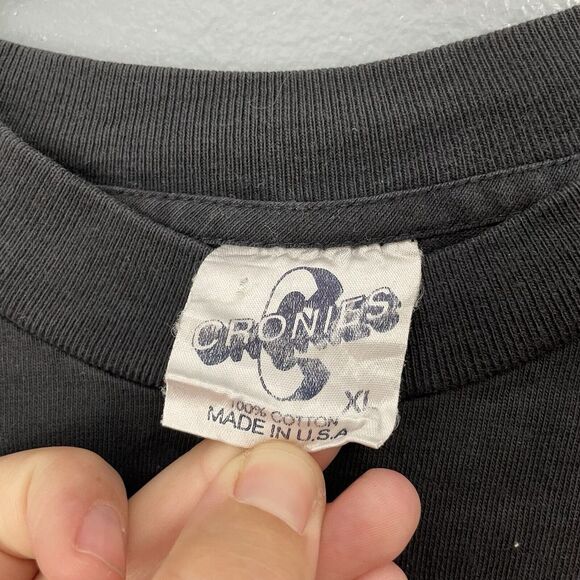 Vintage 1998 Kiss Psycho Circus Tour T-Shirt Mens XL XLarge Made in USA Cronies - Picture 4 of 11